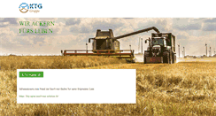 Desktop Screenshot of ktg-agrar.de